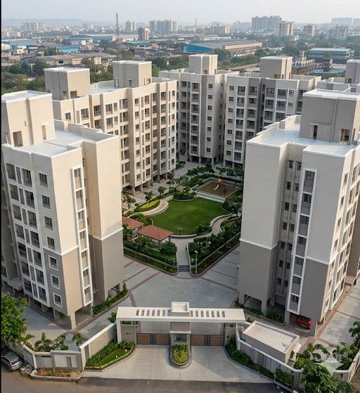 After building painting - Society Repainting & Waterproofing — Bhiwandi by Bhairav Painting Service Mumbai Thane Bhiwandi