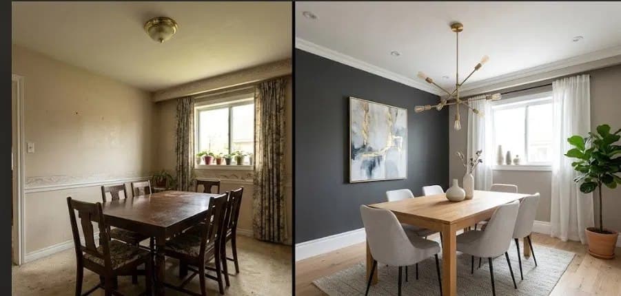 Dining Room Painting