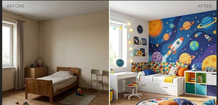 Kids Room Painting