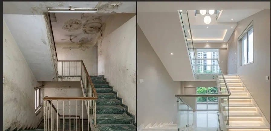 Staircase Painting