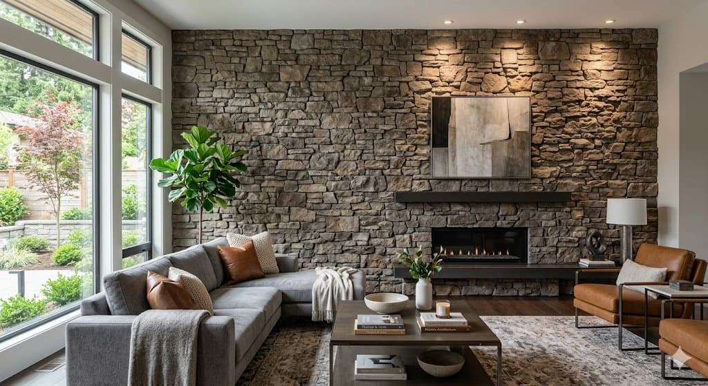 Rustic / Stone Texture - Texture Painting Mumbai Thane Bhiwandi