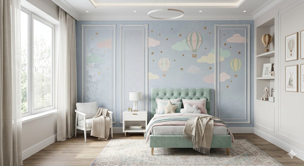 Kids Room Wall Kids room wall painting designer stencil Mumbai Thane Bhiwandi