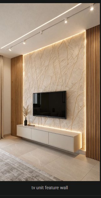 TV Unit Feature Wall TV unit feature wall designer painting Mumbai