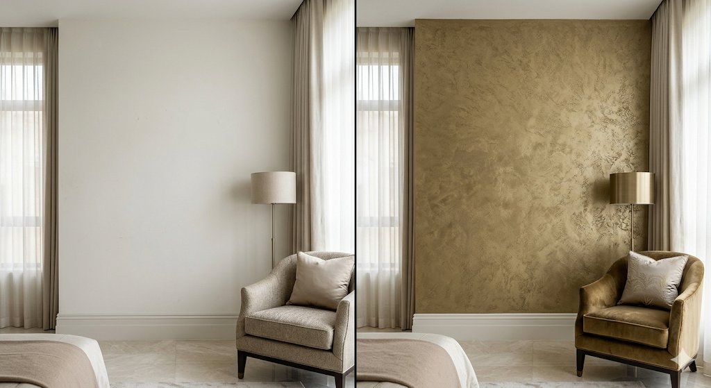 Metallic Designer Wall Metallic Designer Wall - Designer Texture Painting Navi Mumbai Mumbai Thane
